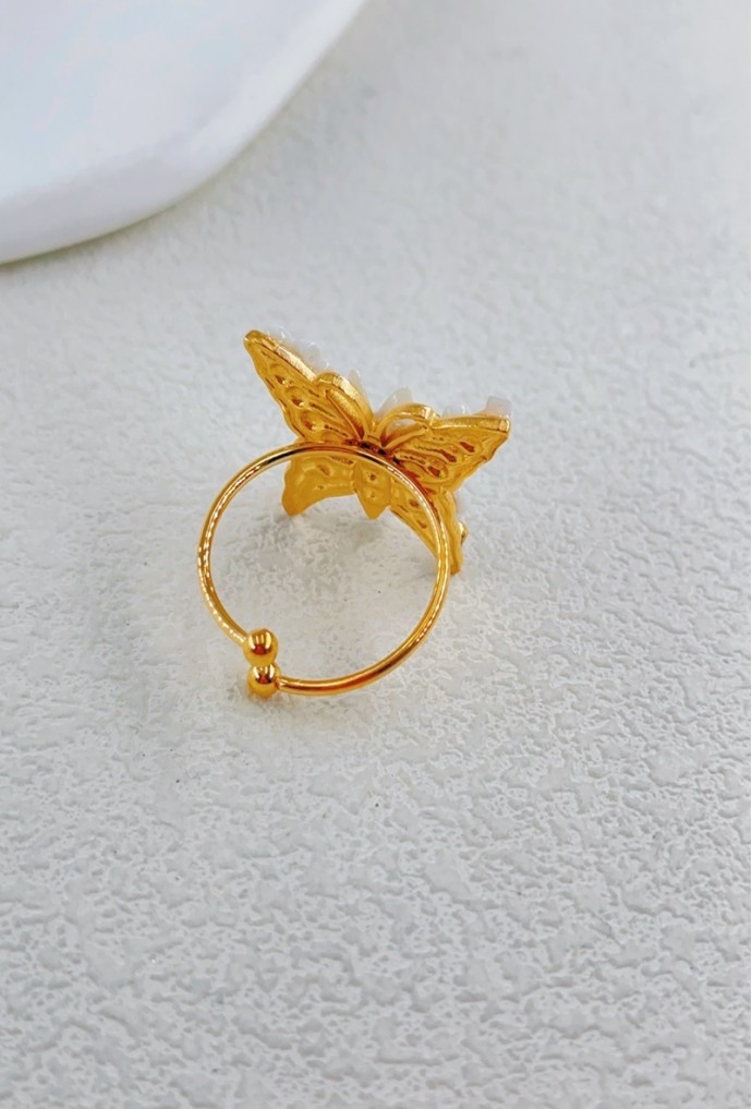 BAGUE REGLABLE EN ACIER INOXYDABLE