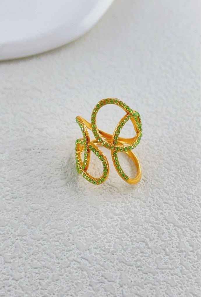 BAGUE REGLABLE EN ACIER INOXYDABLE