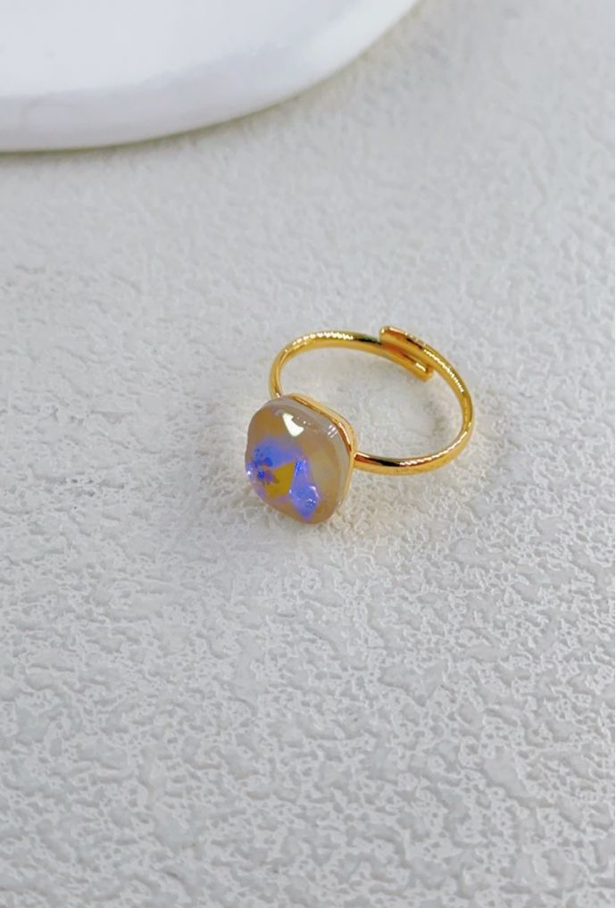 BAGUE REGLABLE EN ACIER INOXYDABLE