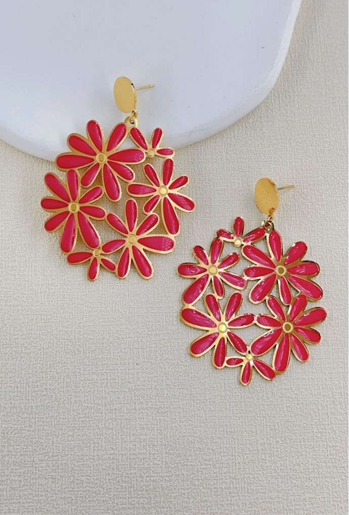 BOUCLE D'OREILLE EN ACIER INOXYDABLE