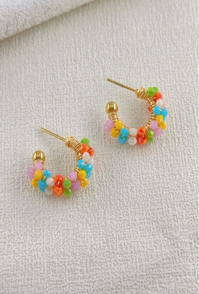 BOUCLES D'OREILLES EN ACIER INOXYDABLE