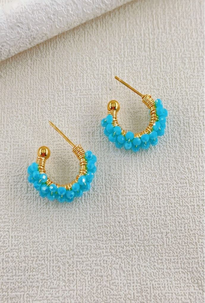 BOUCLES D'OREILLES EN ACIER INOXYDABLE