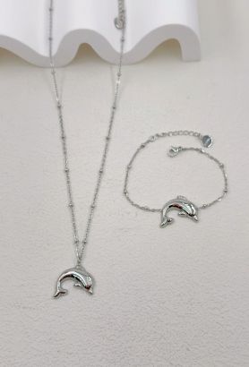 Parure de bijoux en acier inoxydable 2