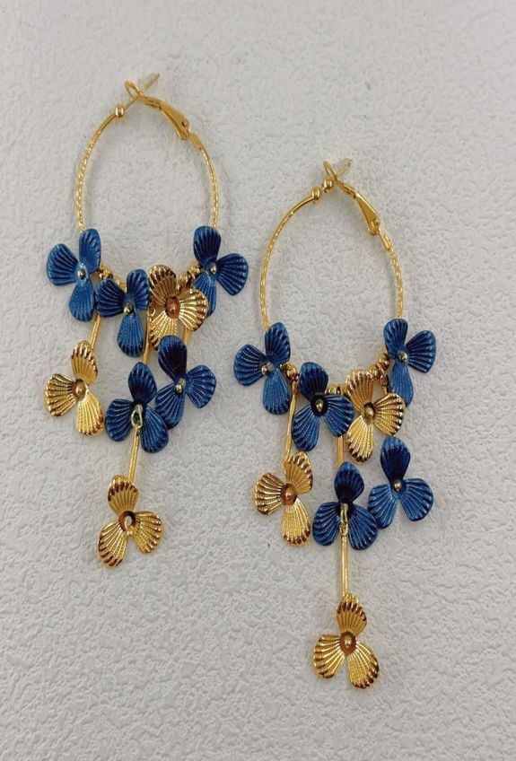 BOUCLE D'OREILLE EN ACIER INOXYDABLE