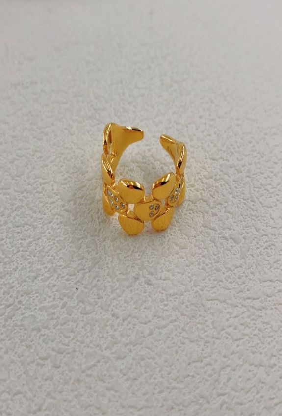 BAGUE REGLABLE EN ACIER INOXYDABLE