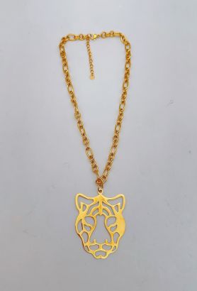COLLIER SAUTOIR EN ACIER INOXYDABLE