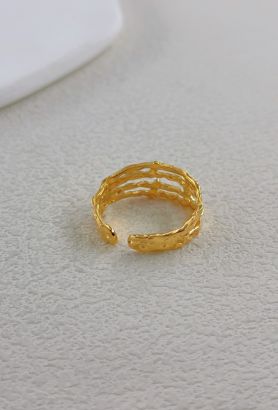 BAGUE REGLABLE EN ACIER INOXYDABLE 2