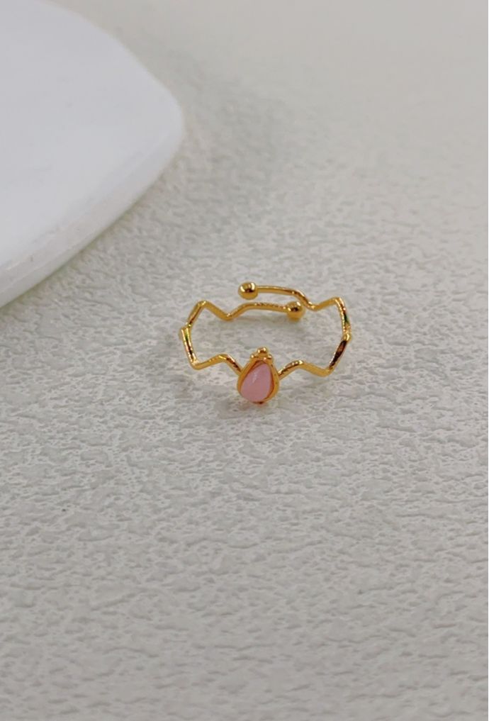 BAGUE REGLABLE EN ACIER INOXYDABLE