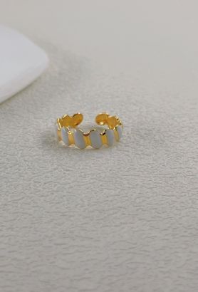 BAGUE REGLABLE EN ACIER INOXYDABLE
