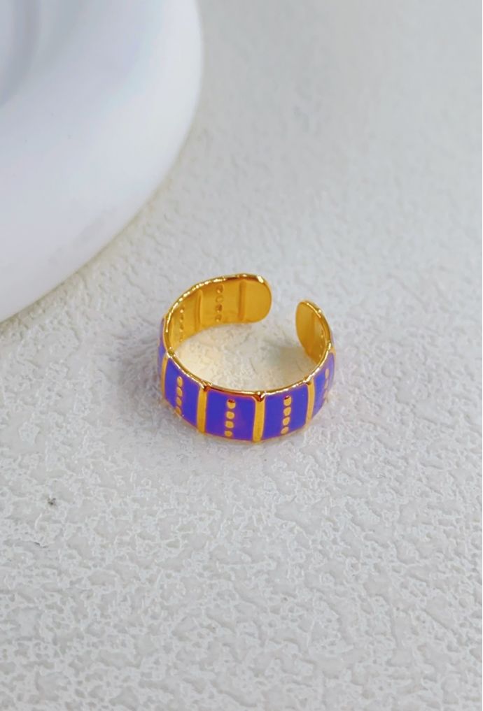 BAGUE REGLABLE EN ACIER INOXYDABLE