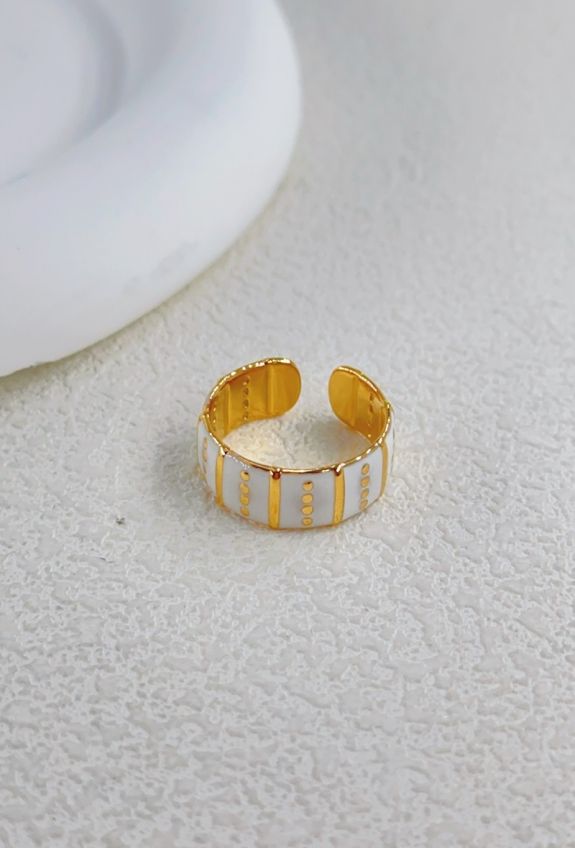 BAGUE REGLABLE EN ACIER INOXYDABLE