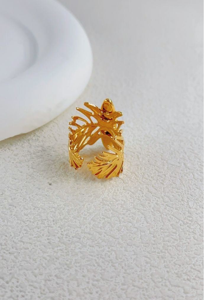 BAGUE REGLABLE EN ACIER INOXYDABLE