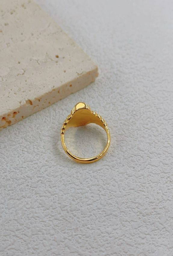 BAGUE REGLABLE EN ACIER INOXYDABLE