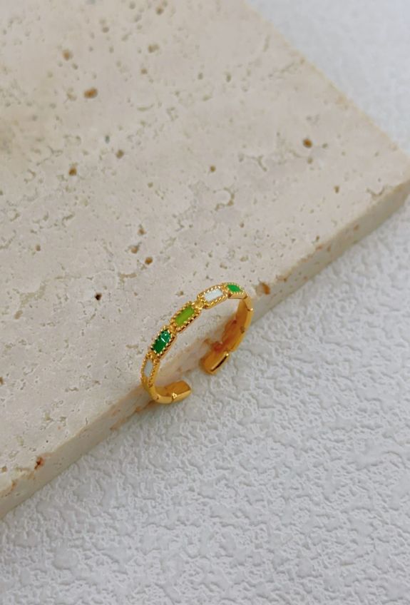 BAGUE REGLABLE EN ACIER INOXYDABLE