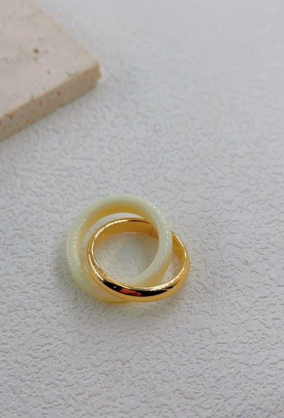 BAGUE REGLABLE EN ACIER INOXYDABLE