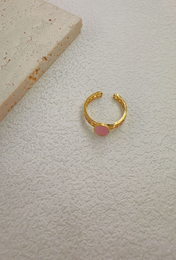 BAGUE REGLABLE EN ACIER INOXYDABLE
