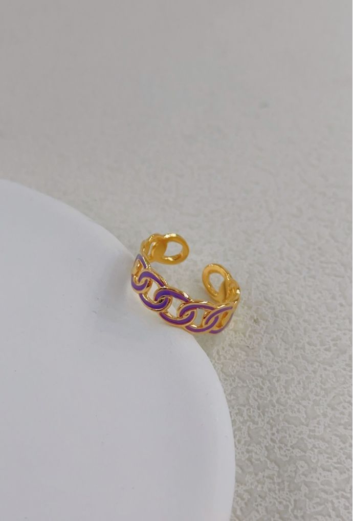 BAGUE REGLABLE EN ACIER INOXYDABLE