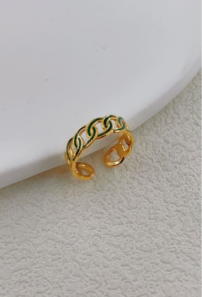 BAGUE REGLABLE EN ACIER INOXYDABLE