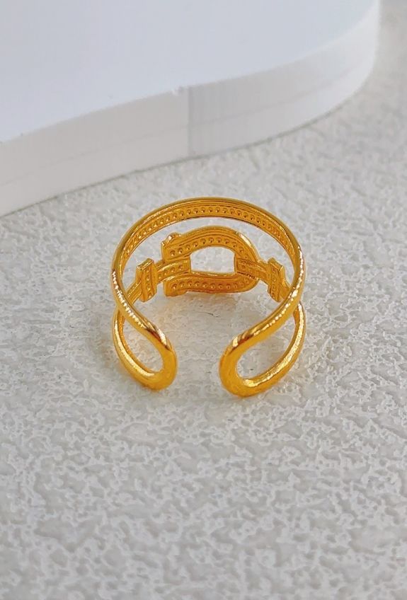 BAGUE REGLABLE EN ACIER INOXYDABLE