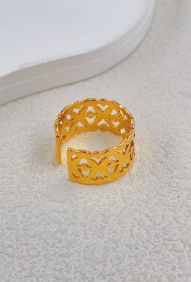 BAGUE REGLABLE EN ACIER INOXYDABLE 2