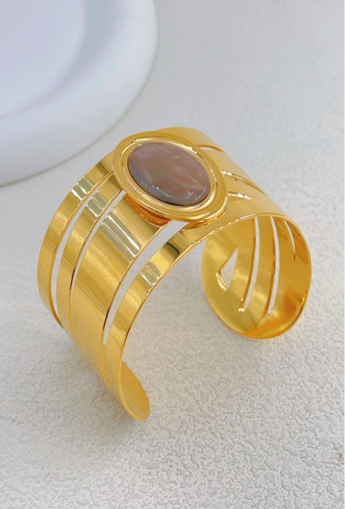 BRACELET JONC EN ACIER INOXYDABLE