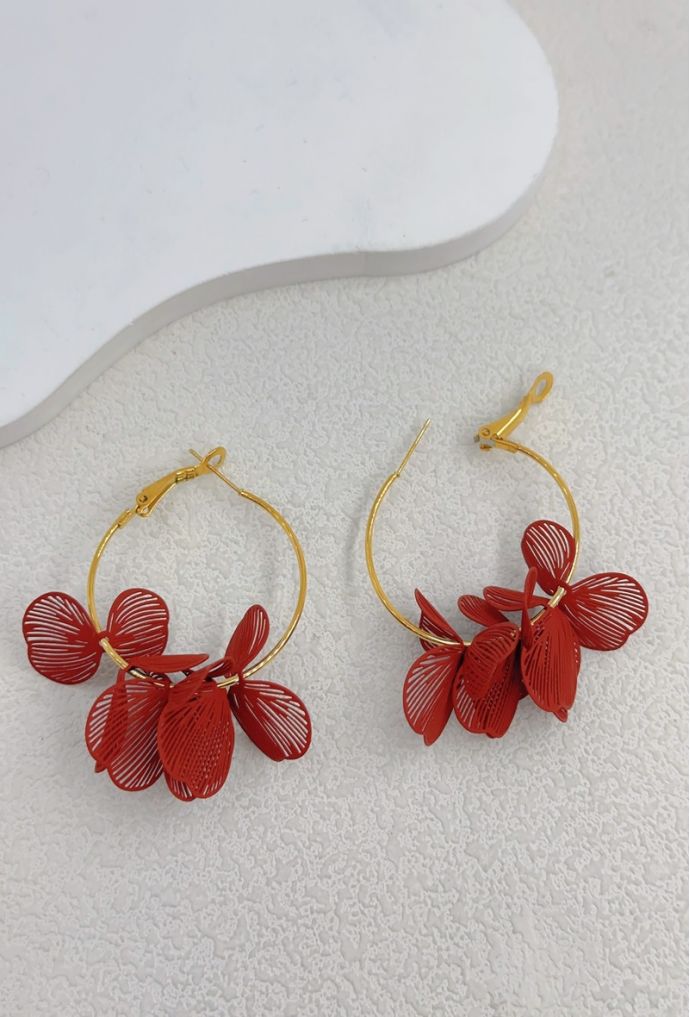 BOUCLE D'OREILLE EN ACIER INOXYDABLE