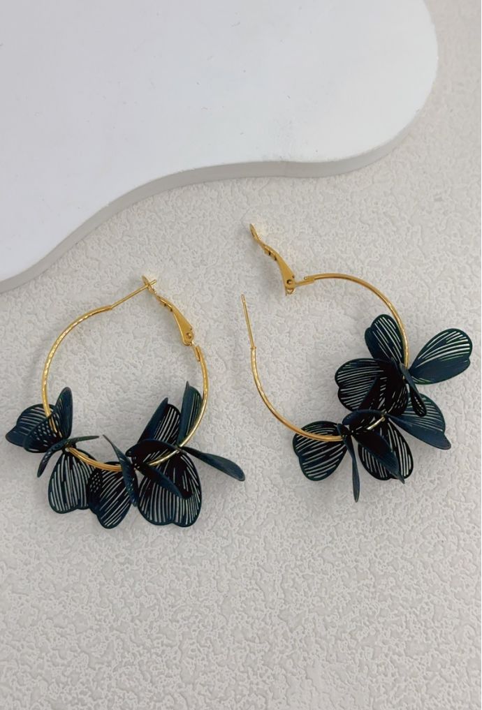 BOUCLE D'OREILLE EN ACIER INOXYDABLE