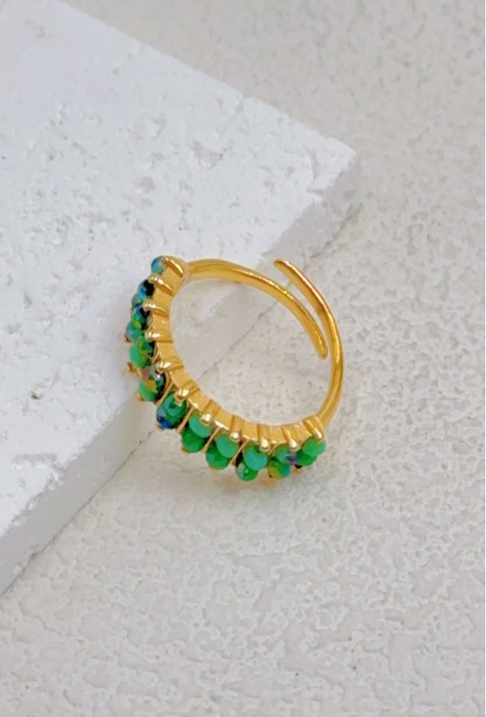 BAGUE REGLABLE EN ACIER INOXYDABLE