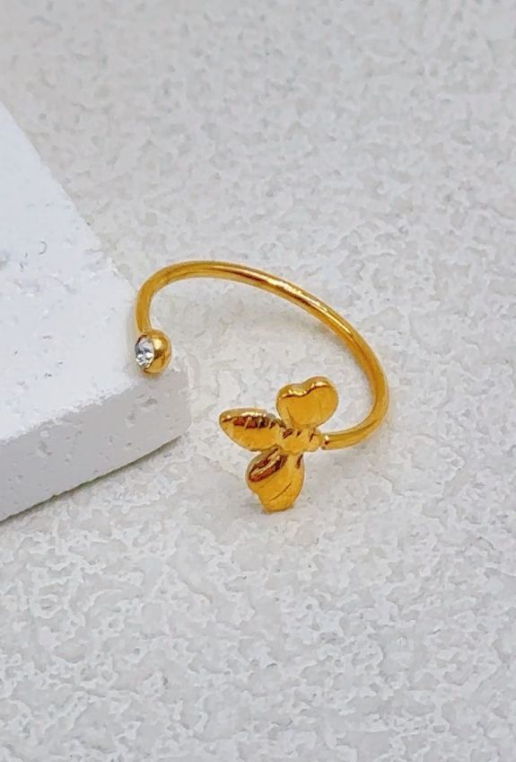 BAGUE REGLABLE EN ACIER INOXYDABLE