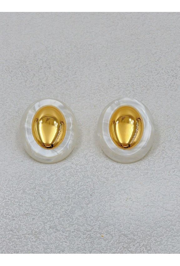 BOUCLE D'OREILLE EN ACIER INOXYDABLE