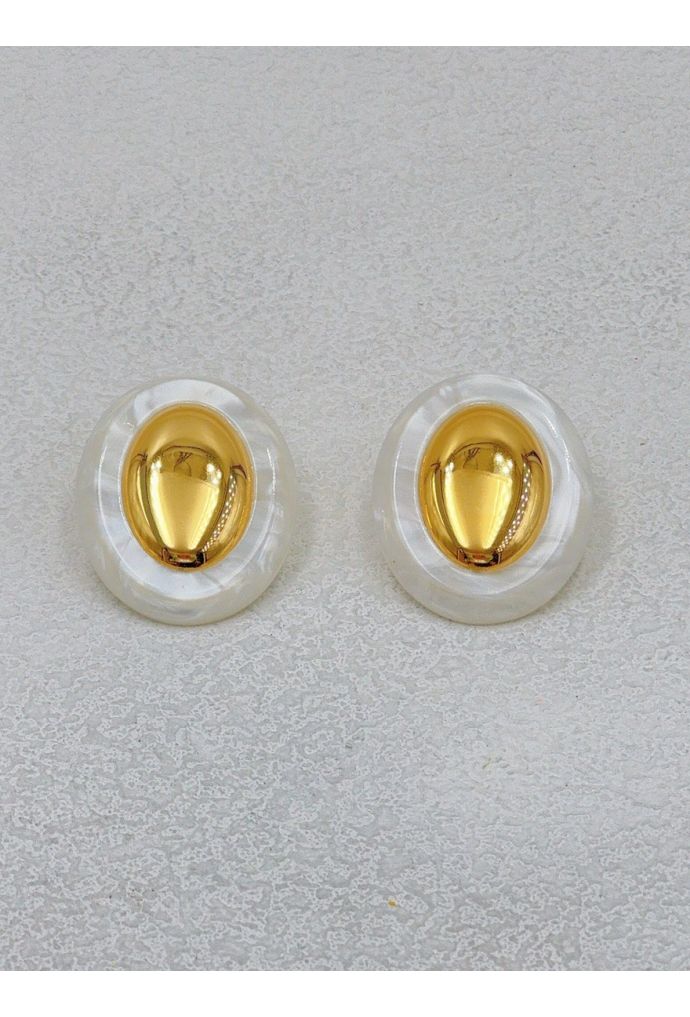 BOUCLE D'OREILLE EN ACIER INOXYDABLE