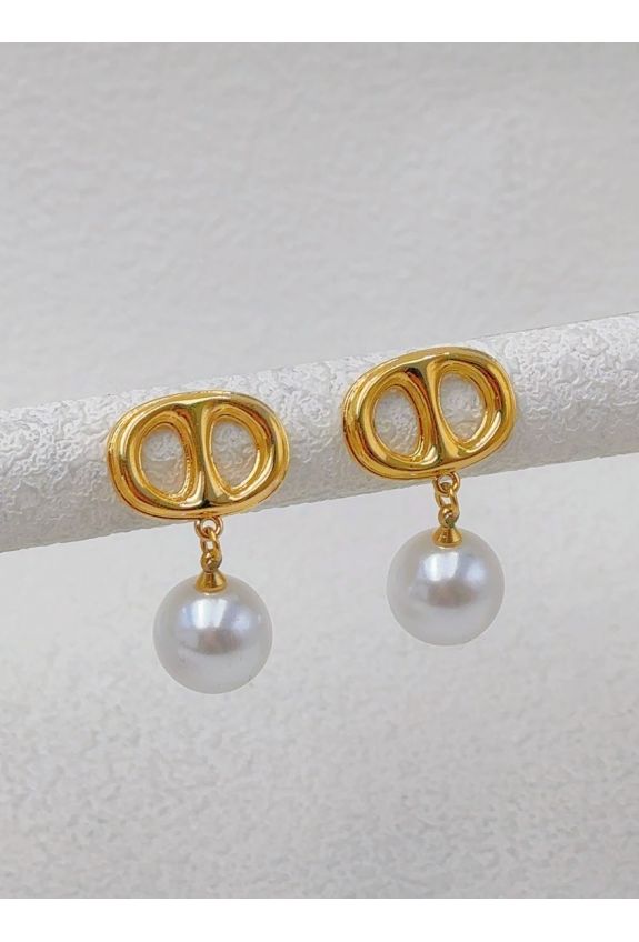 BOUCLE D'OREILLE EN ACIER INOXYDABLE