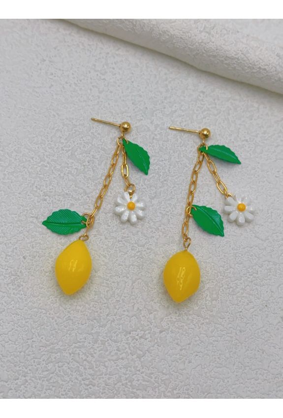 BOUCLE D'OREILLE EN ACIER INOXYDABLE