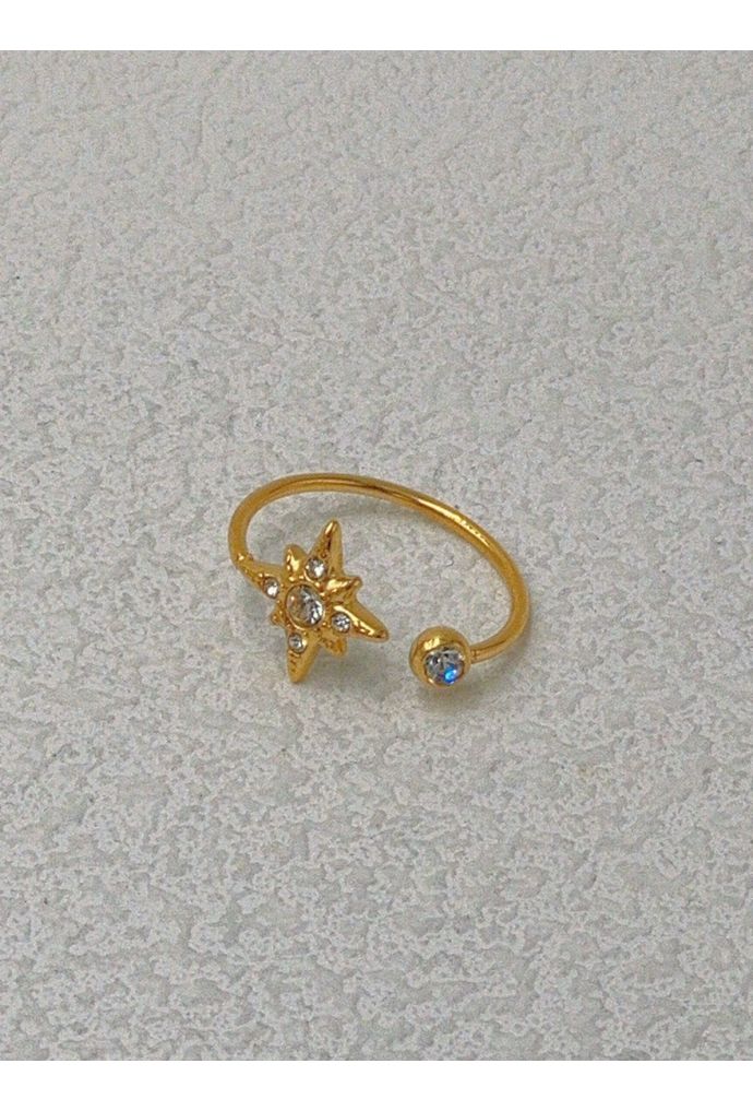 BAGUE REGLABLE EN ACIER INOXYDABLE