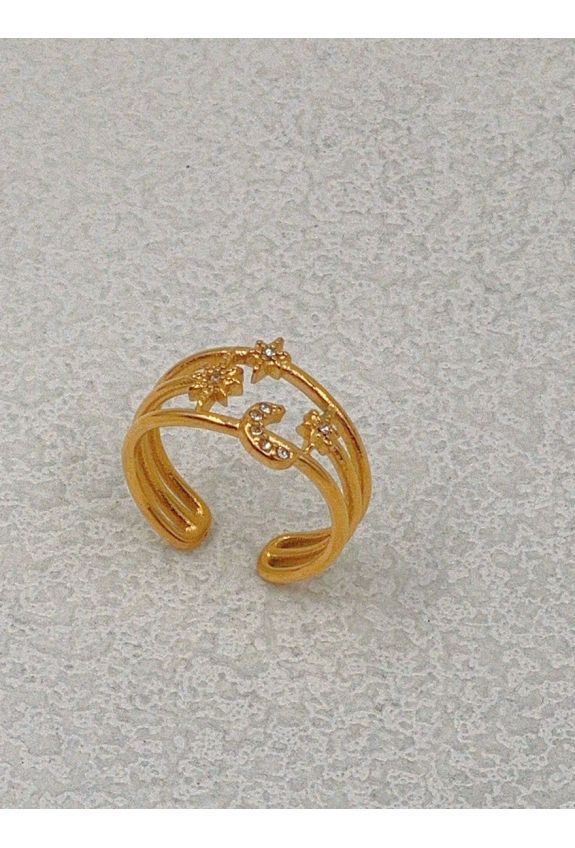 BAGUE REGLABLE EN ACIER INOXYDABLE