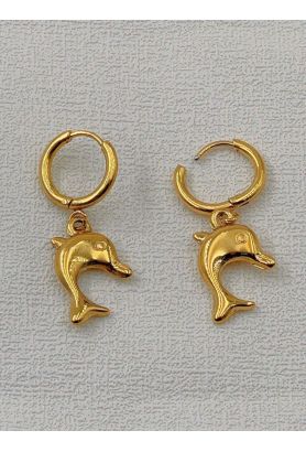 BOUCLE D'OREILLE EN ACIER INOXYDABLE 2