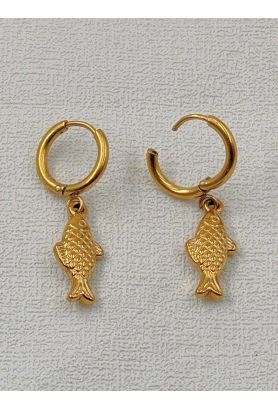 BOUCLE D'OREILLE EN ACIER INOXYDABLE 2