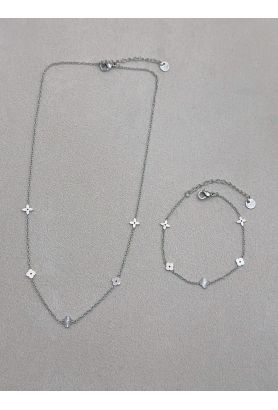 Parure de bijoux en acier inoxydable 2