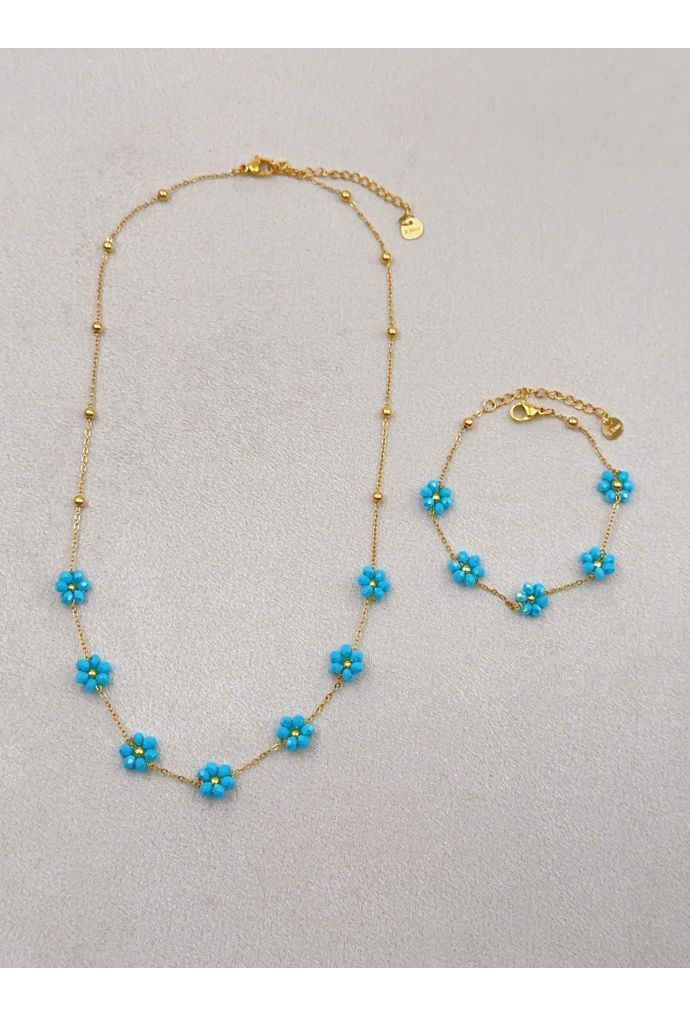 Parure de bijoux en acier inoxydable
