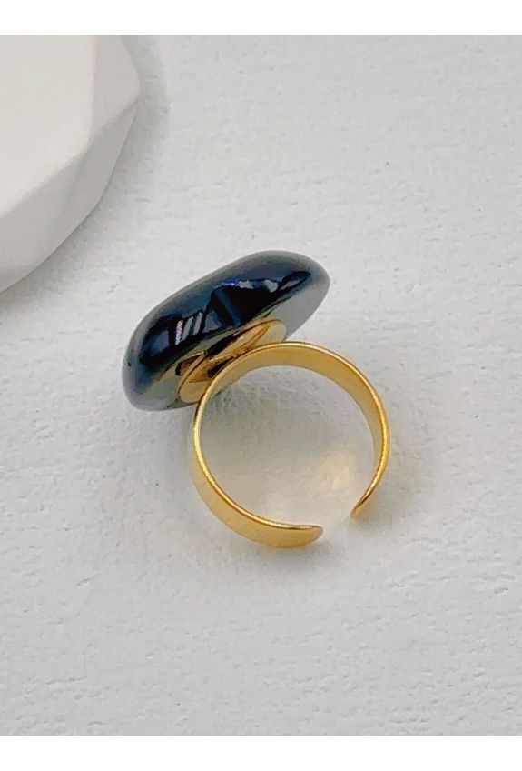 BAGUE REGLABLE EN ACIER INOXYDABLE
