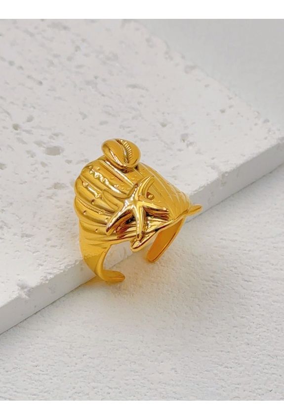 BAGUE REGLABLE EN ACIER INOXYDABLE
