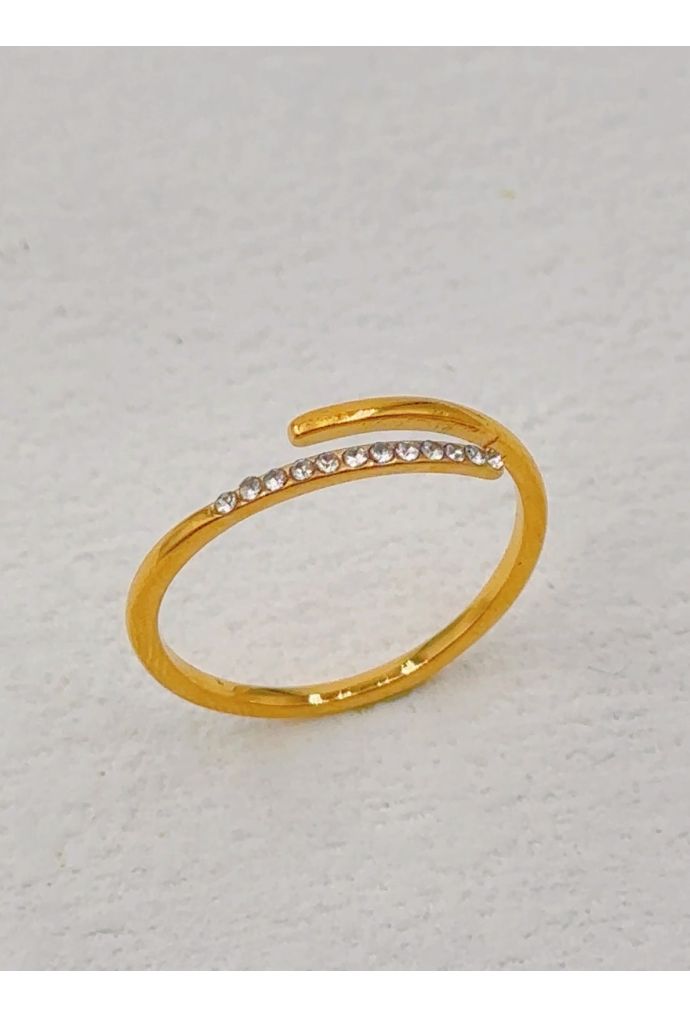 BAGUE REGLABLE EN ACIER INOXYDABLE