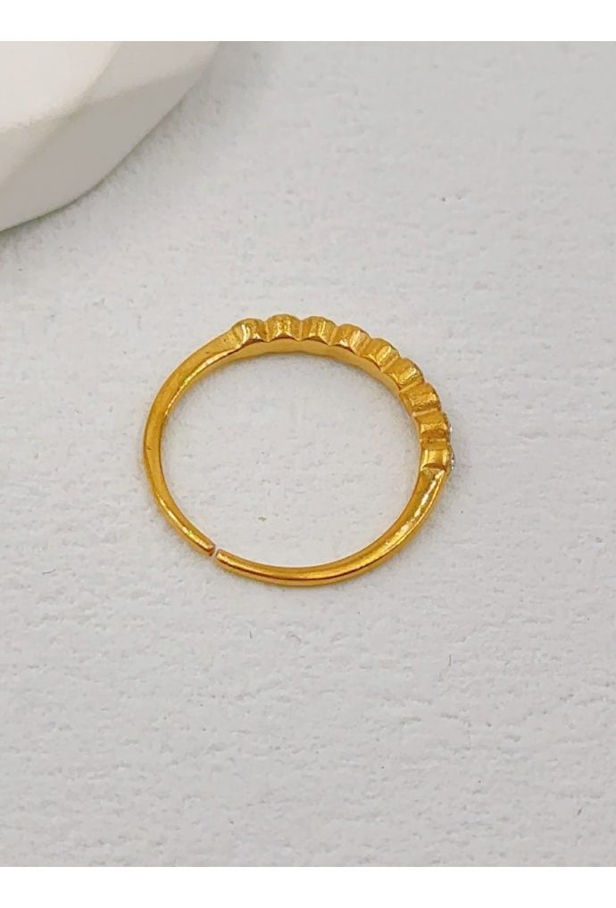 BAGUE REGLABLE EN ACIER INOXYDABLE