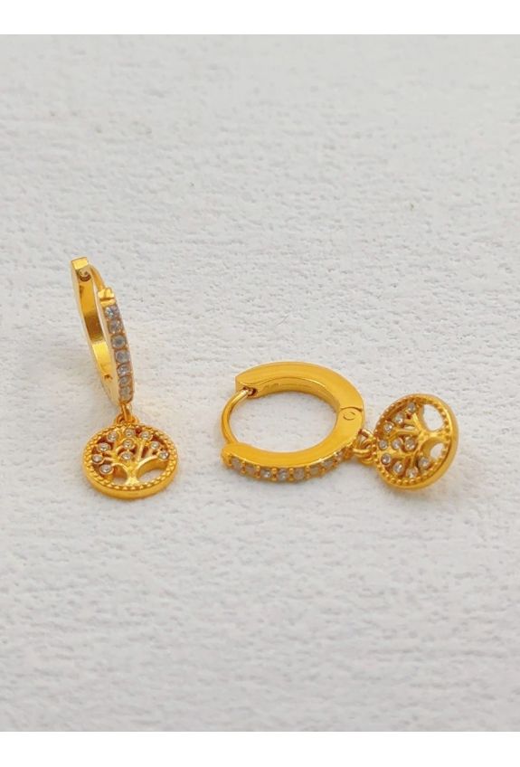 BOUCLE D'OREILLE EN ACIER INOXYDABLE