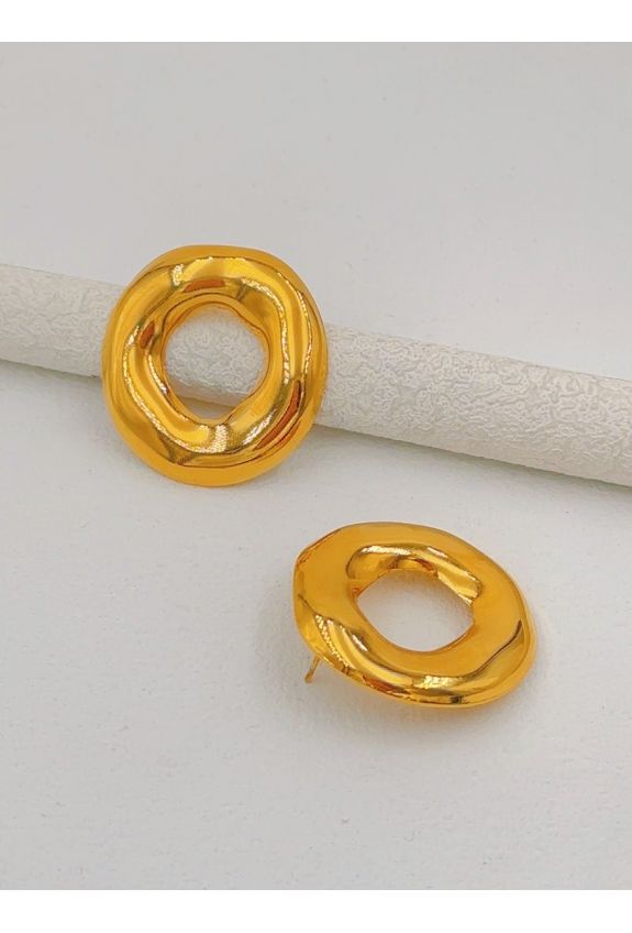 BOUCLE D'OREILLE EN ACIER INOXYDABLE