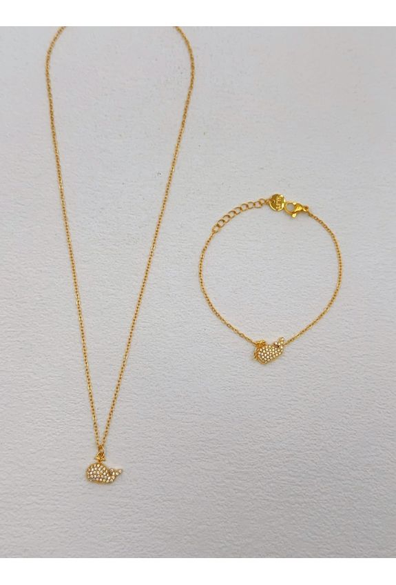 Parure de bijoux en acier inoxydable