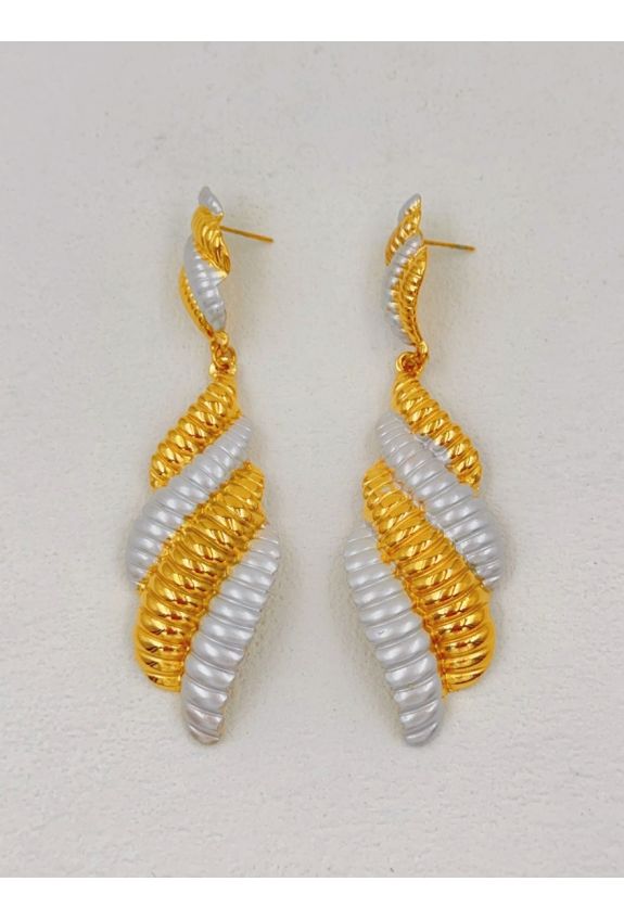 BOUCLE D'OREILLE EN ACIER INOXYDABLE