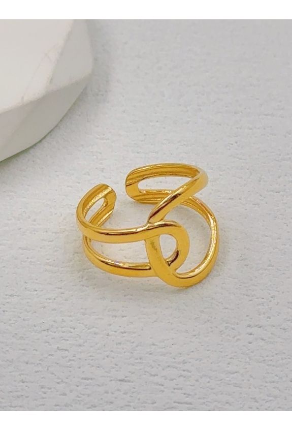 BAGUE REGLABLE EN ACIER INOXYDABLE