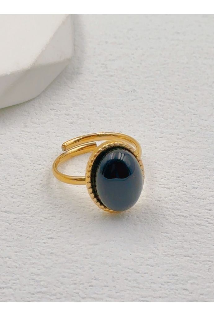 BAGUE REGLABLE EN ACIER INOXYDABLE