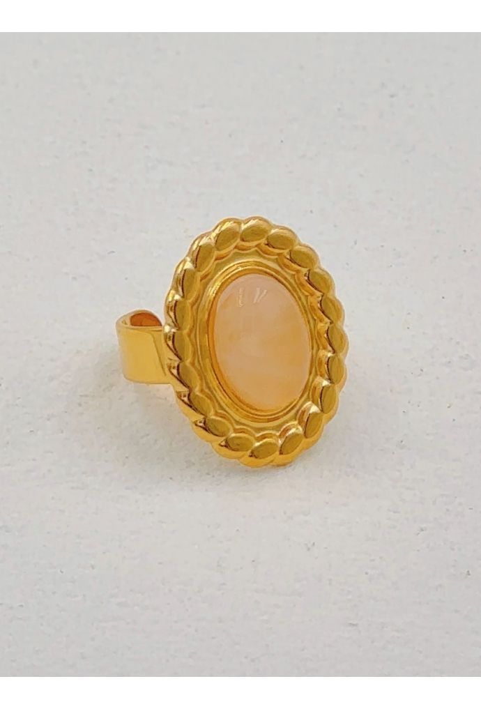 BAGUE REGLABLE EN ACIER INOXYDABLE